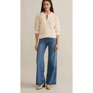 NEW Z SUPPLY liam sweater jacket in beige